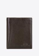 Męski portfel skórzany bez zapięcia, ciemny brąz, 21-1-221-40L, Zdjęcie 1
