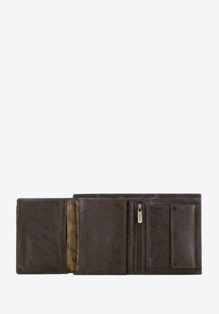 Men's leather bi-fold wallet, dark brown, 21-1-221-40L, Photo 1