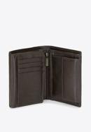 Men's leather bi-fold wallet, dark brown, 21-1-221-40L, Photo 5
