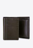 Men's leather bi-fold wallet, dark brown, 21-1-221-40L, Photo 6