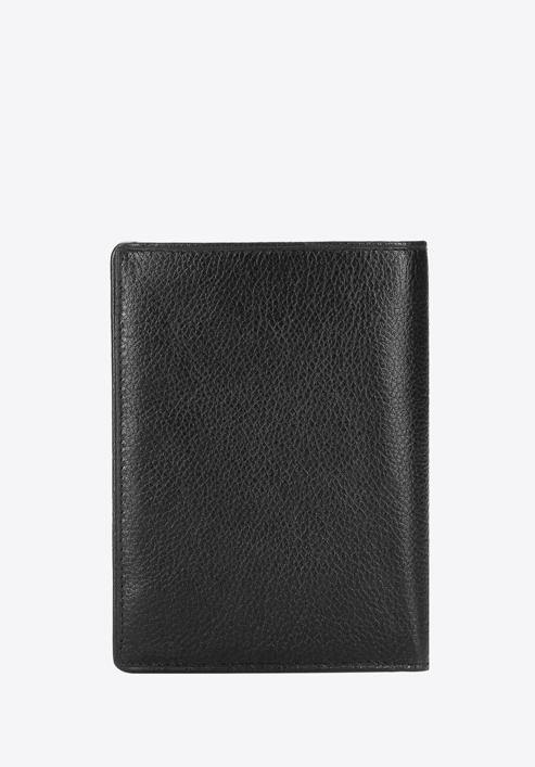 Męski portfel skórzany bez zapięcia, czarny, 21-1-020-10L, Zdjęcie 7