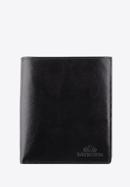 Męski portfel skórzany klasyczny duży, czarny, 21-1-139-10, Zdjęcie 1