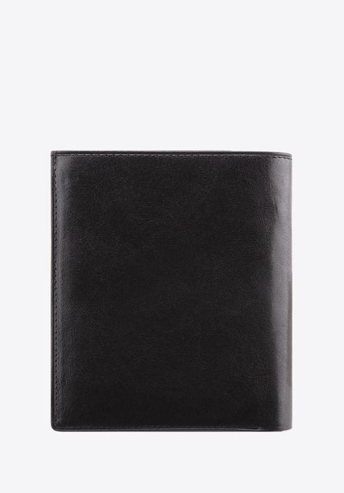 Męski portfel skórzany z podwójną kieszenią duży, czarny, 10-1-139-1, Zdjęcie 6