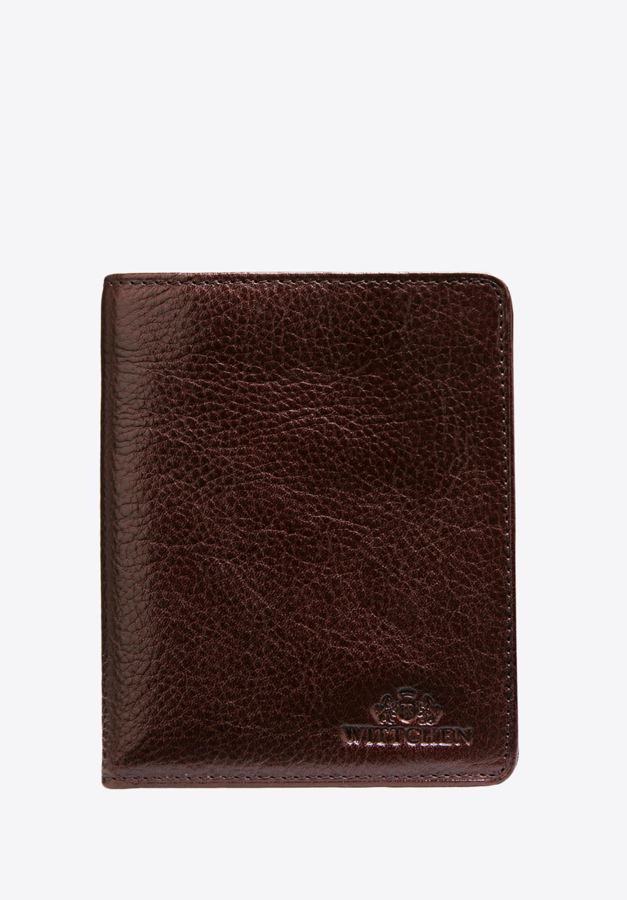 Męski portfel skórzany klasyczny, brązowy, 21-1-143-44, Zdjęcie 1