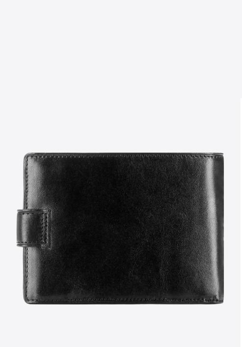 Męski portfel skórzany klasyczny, czarny, 10-1-038-4, Zdjęcie 5