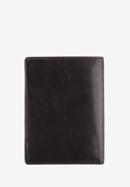 Męski portfel skórzany mały, czarny, 10-1-023-4, Zdjęcie 5