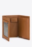 Męski portfel skórzany pionowy, jasny brąz, 02-1-265-5L, Zdjęcie 5