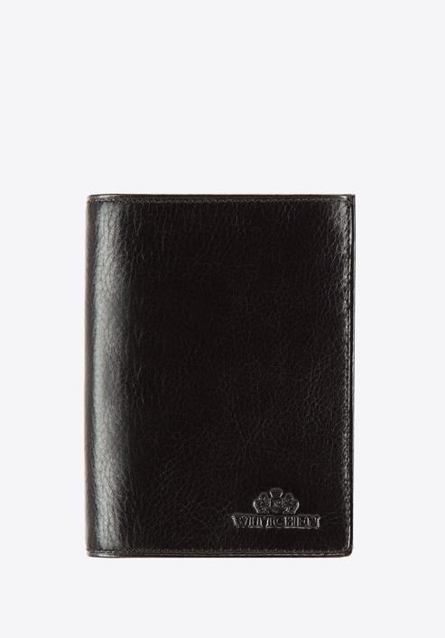 Męski portfel skórzany praktyczny, czarny, 21-1-265-L4, Zdjęcie 1