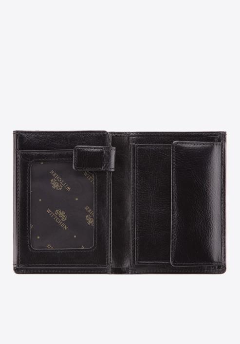 Męski portfel skórzany praktyczny, czarny, 21-1-265-1, Zdjęcie 2