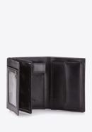 Męski portfel skórzany praktyczny, czarny, 21-1-265-4, Zdjęcie 5