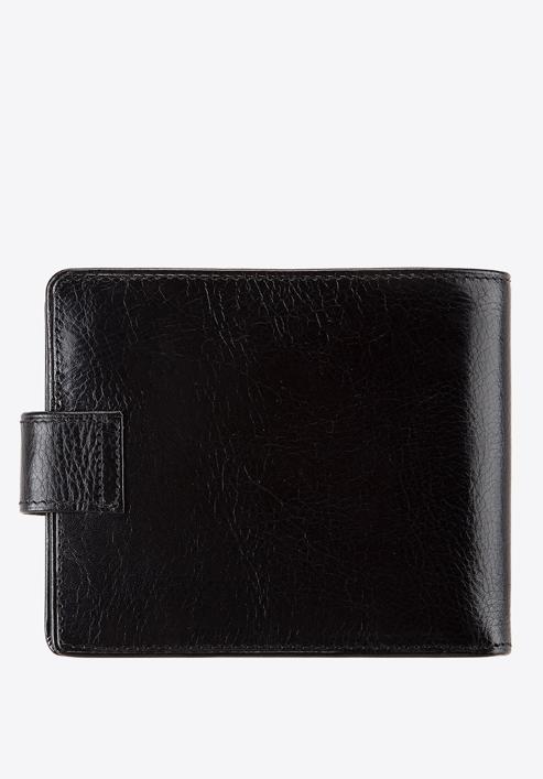 Męski portfel skórzany prosty, czarny, 21-1-120-1M, Zdjęcie 5
