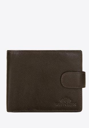 Men's leather bi-fold wallet, brown, 21-1-120-40L, Photo 1