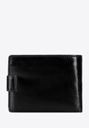 Męski portfel skórzany średni, czarny, 21-1-038-10, Zdjęcie 4