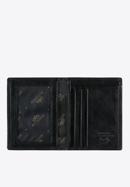 Męski portfel skórzany trzyczęściowy, czarny, 21-1-044-1, Zdjęcie 6