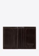 Men's small leather wallet, brown, 26-1-454-1, Photo 3