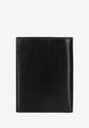 Men's small leather wallet, black, 26-1-454-1, Photo 5