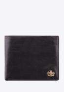 Męski portfel skórzany z dwoma suwakami, czarny, 10-1-040-1, Zdjęcie 100