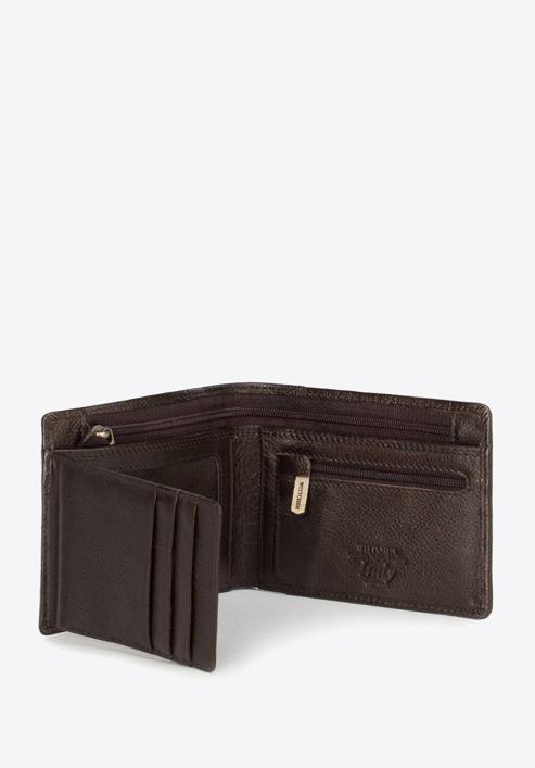 Men's leather wallet, brown, 21-1-040-40L, Photo 4