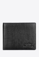 Men's leather tri-fold wallet, black, 21-1-262-10L, Photo 1