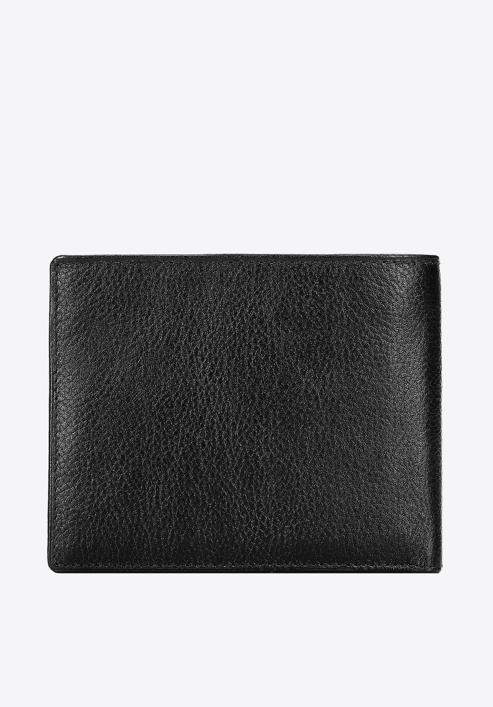 Męski portfel skórzany z rozkładanym panelem, czarny, 21-1-262-10, Zdjęcie 10