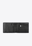 Men's leather tri-fold wallet, black, 21-1-262-10L, Photo 2