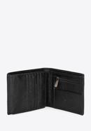 Men's leather tri-fold wallet, black, 21-1-262-10L, Photo 4