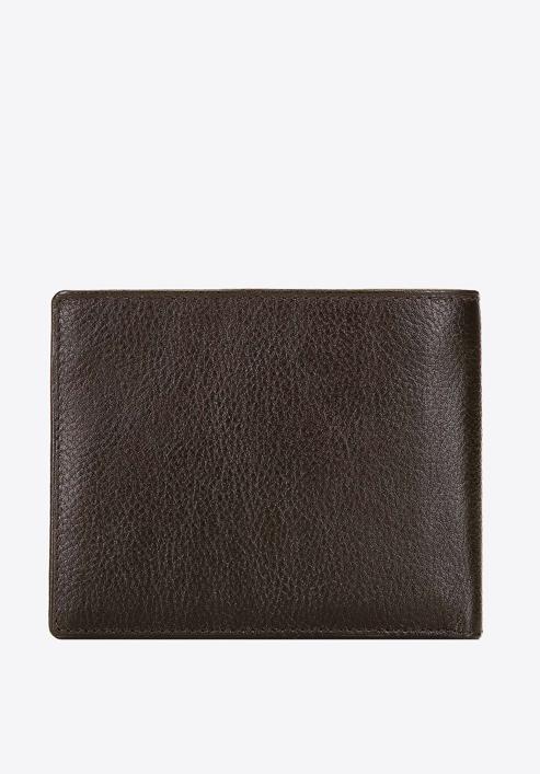 Męski portfel skórzany z rozkładanym panelem, brązowy, 21-1-262-10L, Zdjęcie 7