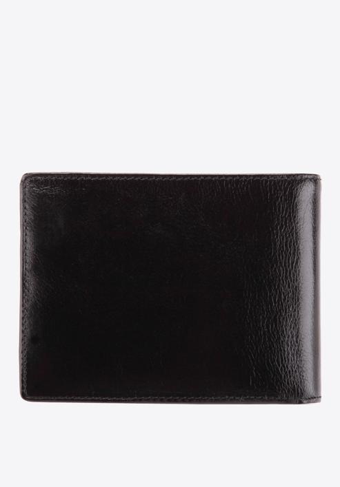 Męski portfel skórzany z wykładanym panelem, czarny, 21-1-039-10, Zdjęcie 5