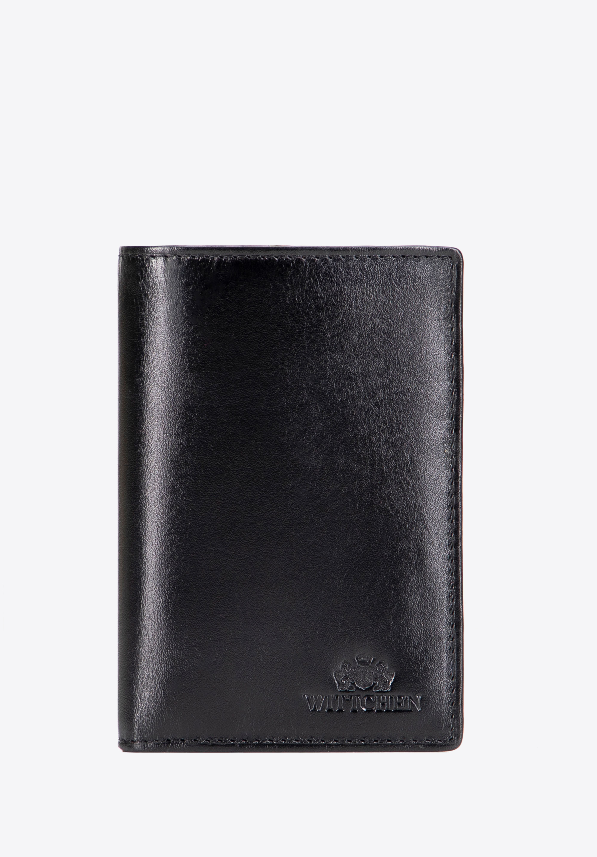 Men's leather wallet with slide-out card holder, black, 21-1-018-L10, Photo 1
