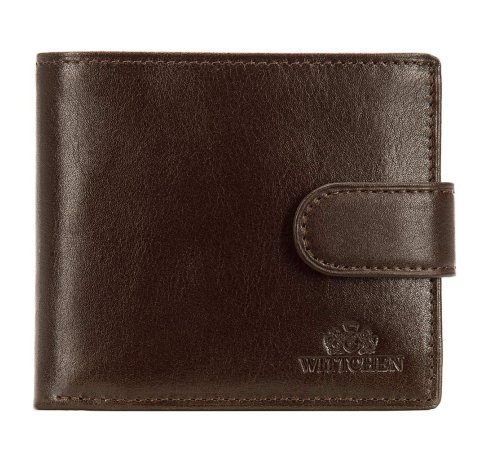 Чоловічий шкіряний гаманець на застібці 21-1-125-40