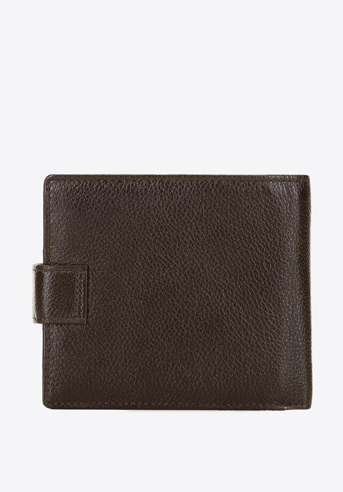 Men's leather press stud wallet, dark brown, 21-1-125-40, Photo 7