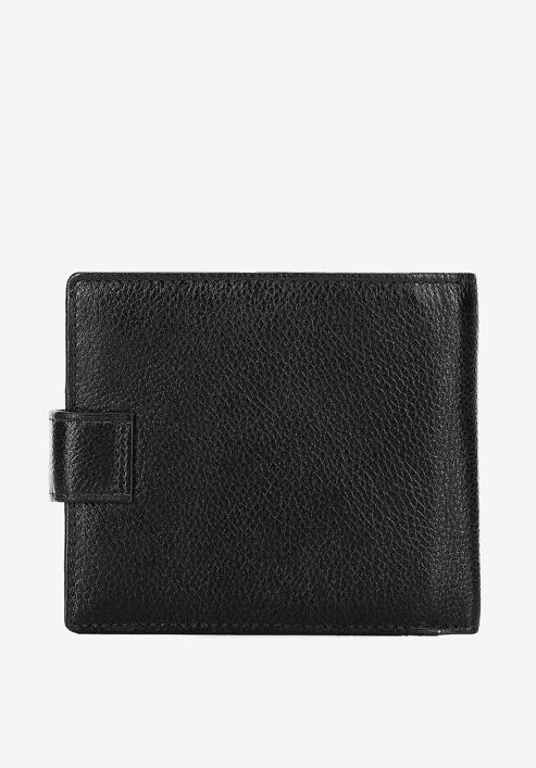 Men's leather press stud wallet, black, 21-1-125-40, Photo 8