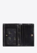 Męski portfel skórzany zapinany na zatrzask, czarny, 21-1-008-10, Zdjęcie 2