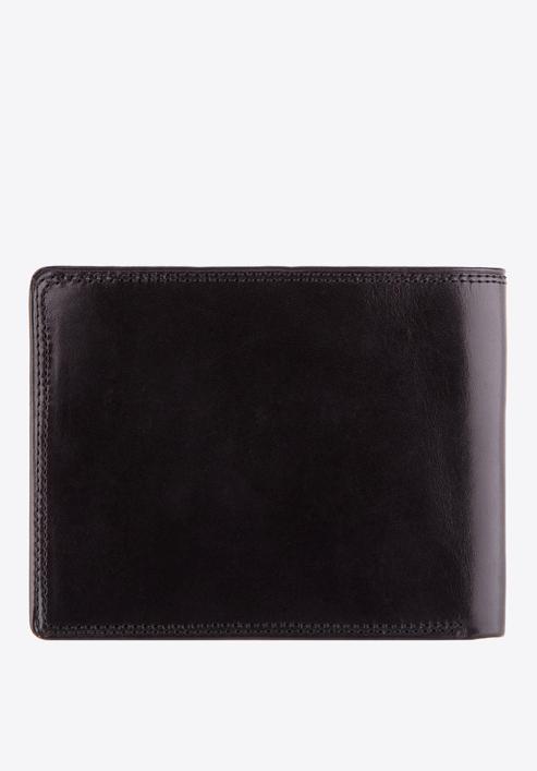 Męski portfel z herbem średni, czarny, 39-1-173-3, Zdjęcie 4
