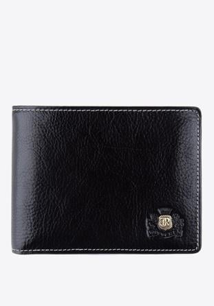 Męski portfel ze skóry klasyczny, czarny, 22-1-039-1, Zdjęcie 1