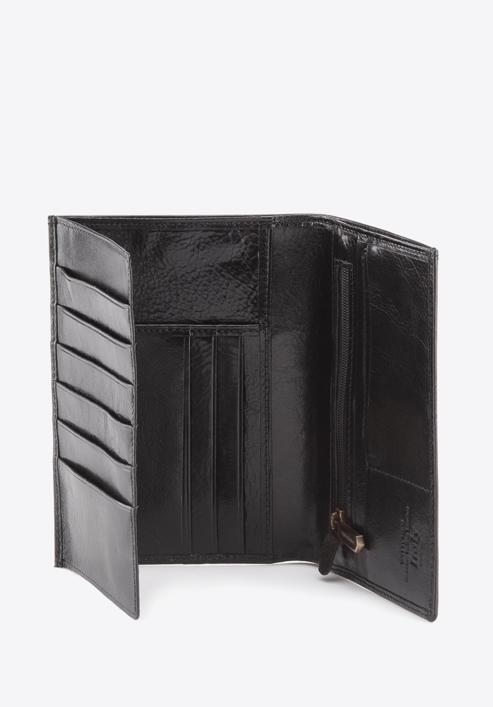 Męski portfel ze skóry klasyczny, czarny, 21-1-033-1, Zdjęcie 4
