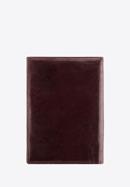 Męski portfel ze skóry z herbem bez zapięcia, brązowy, 39-1-321-3, Zdjęcie 5