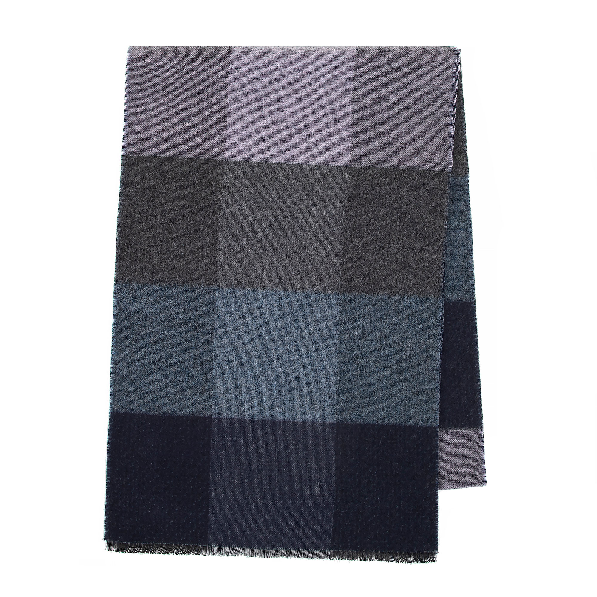 Pánsky šál v károvanom vzore – mäkký, elegantný a hrejivý doplnok 100-7M-003-X7