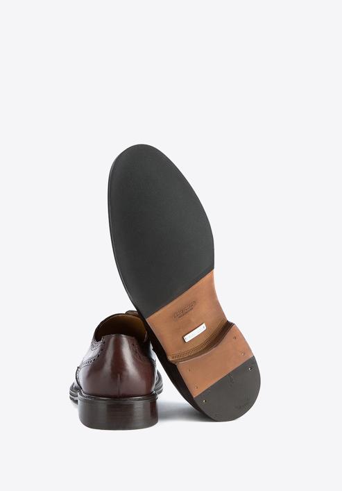 Men's shoes, dark brown, BM-B-501-4-40_5, Photo 4