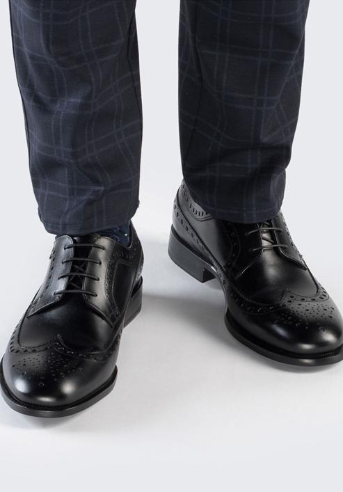 Men's shoes, black, BM-B-585-1-39, Photo 7