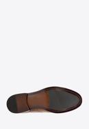 Men's leather brogue shoes, brown, 94-M-511-1E-42, Photo 6