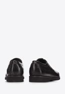 Men's leather brogue shoes, black, 94-M-511-1-43, Photo 5