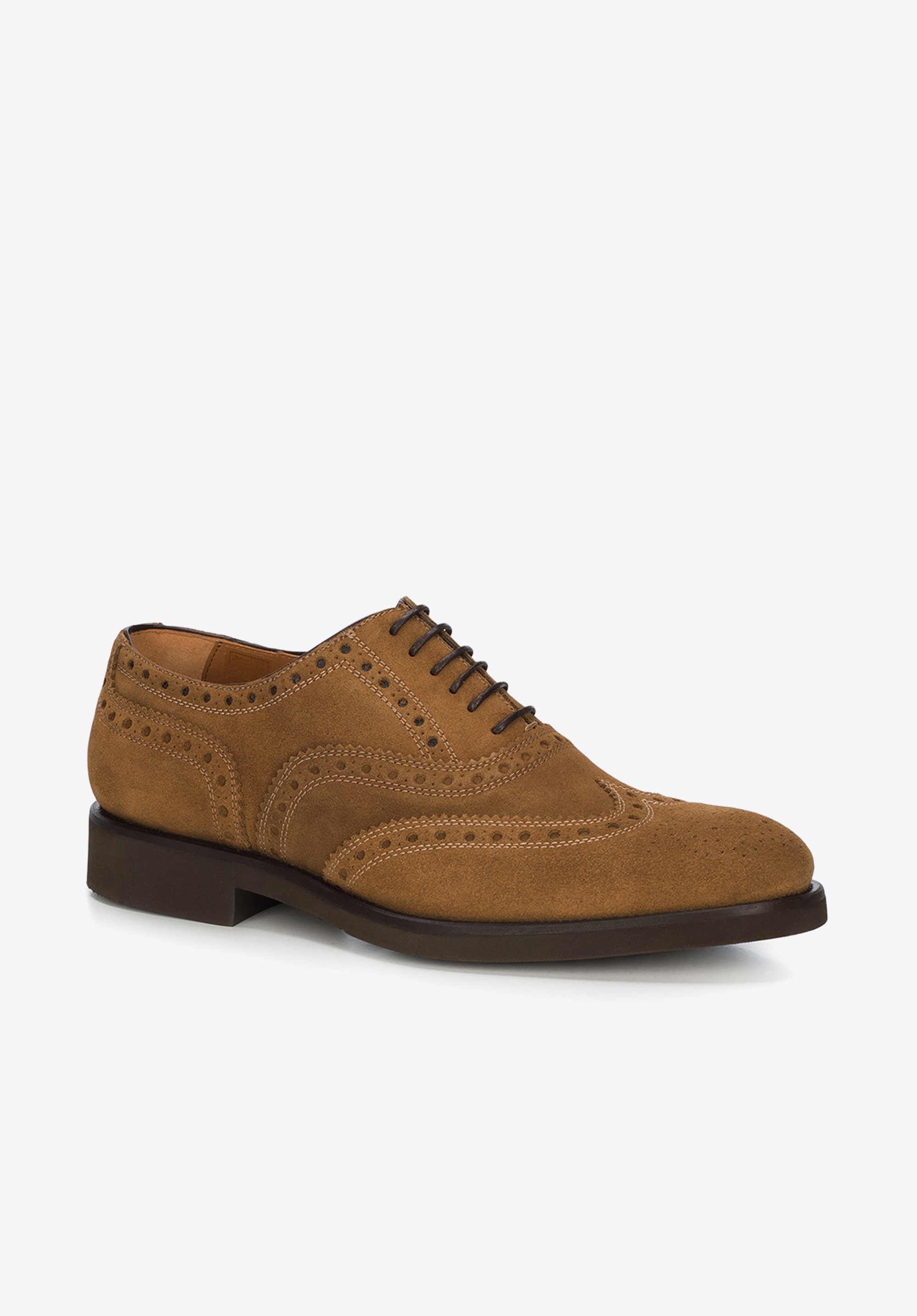 Nubuck leather lace up shoes | WITTCHEN | 88-M-451