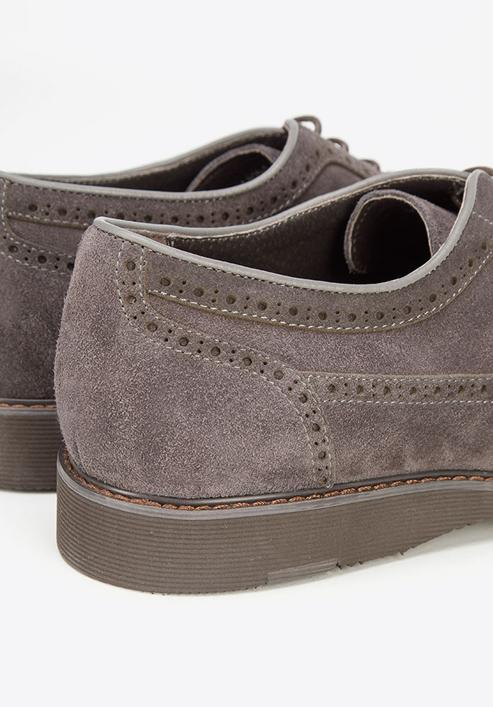 Shoes, grey, 92-M-515-7-43, Photo 5
