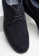 Shoes, navy blue, 92-M-515-4-40, Photo 6