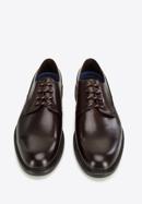 Men's leather Derby shoes, brown, 96-M-500-1-42, Photo 2