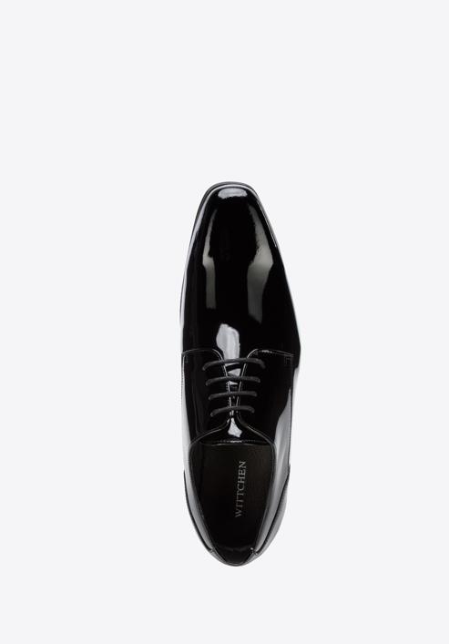 Men's patent leather shoes, black, 96-M-519-1G-42, Photo 4