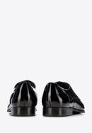 Męskie derby lakierowane proste, czarny, 96-M-519-1G-40, Zdjęcie 5