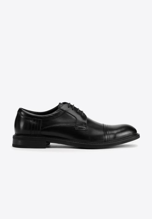 Leather Derby shoes, black, 93-M-526-4-43, Photo 1