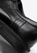 Leather Derby shoes, black, 93-M-526-4-43, Photo 10